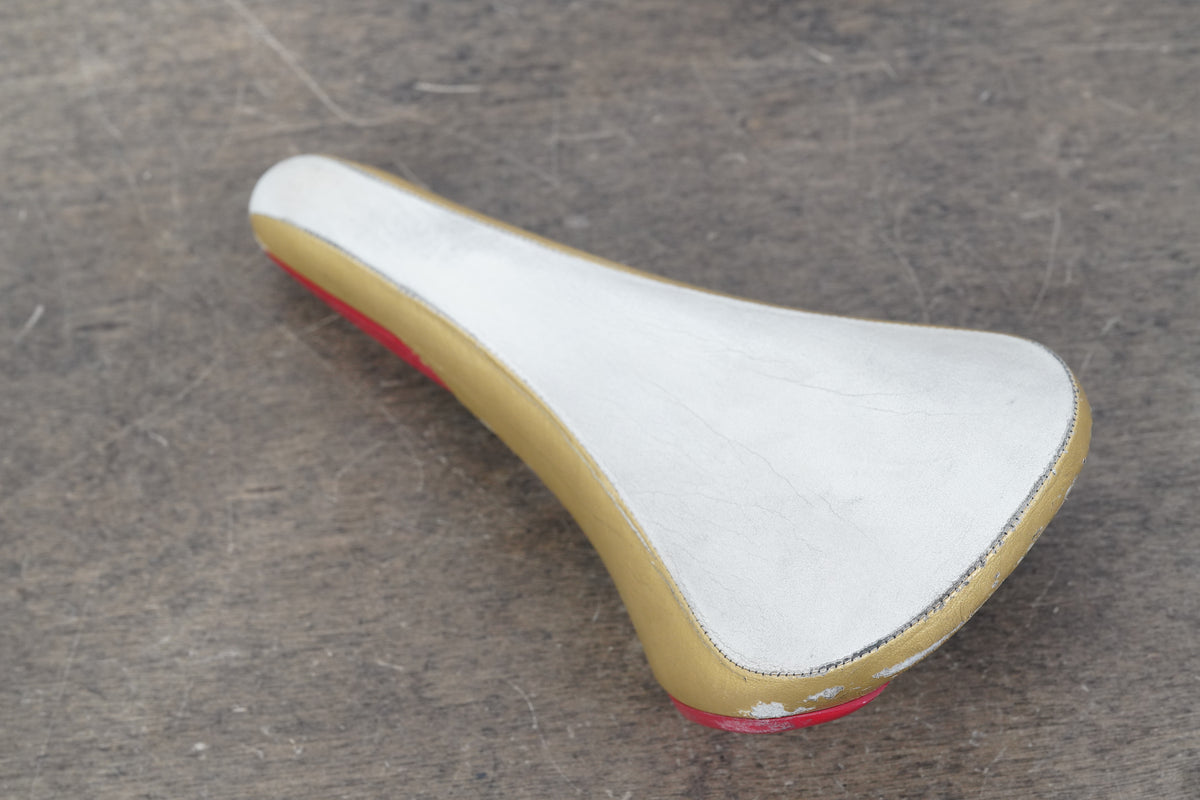 100mm Fizik Poggio Titanium Rail Vintage Road Saddle 272g