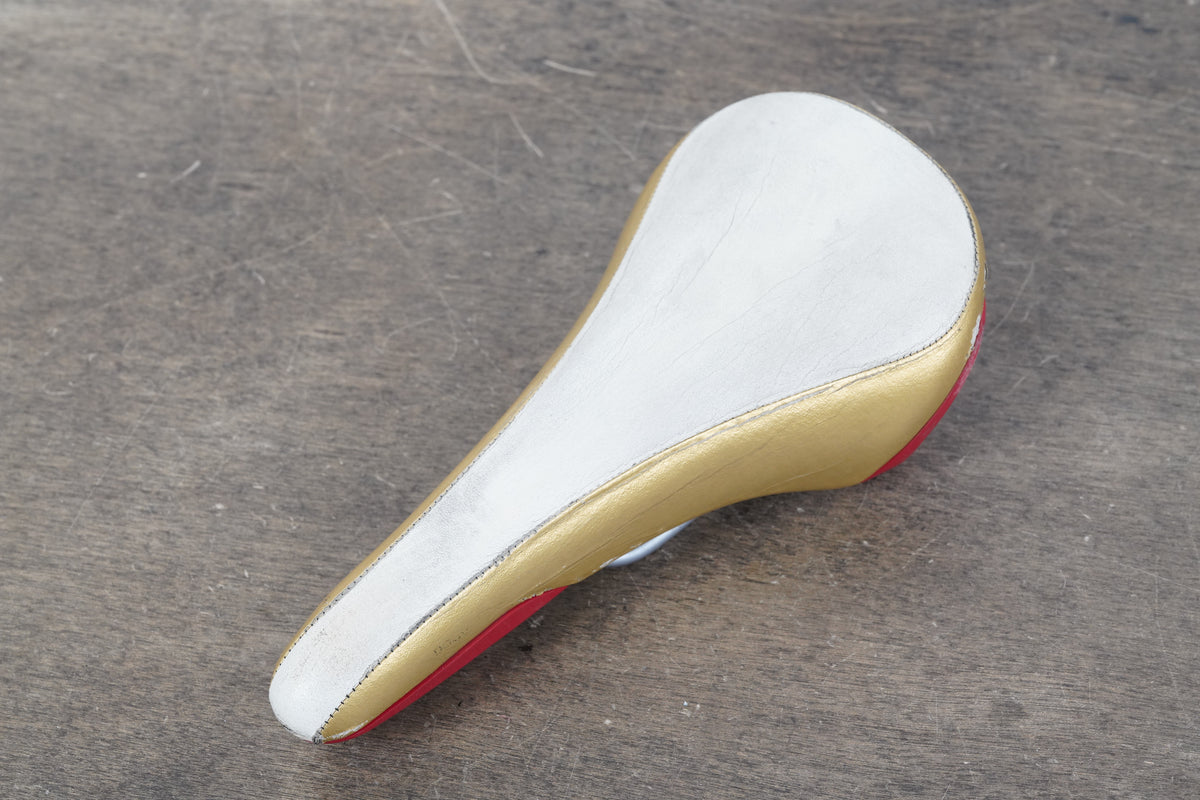 100mm Fizik Poggio Titanium Rail Vintage Road Saddle 272g