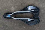 130mm Selle Italia SLR Superflow Boost Titanium Rail Road Saddle 162g