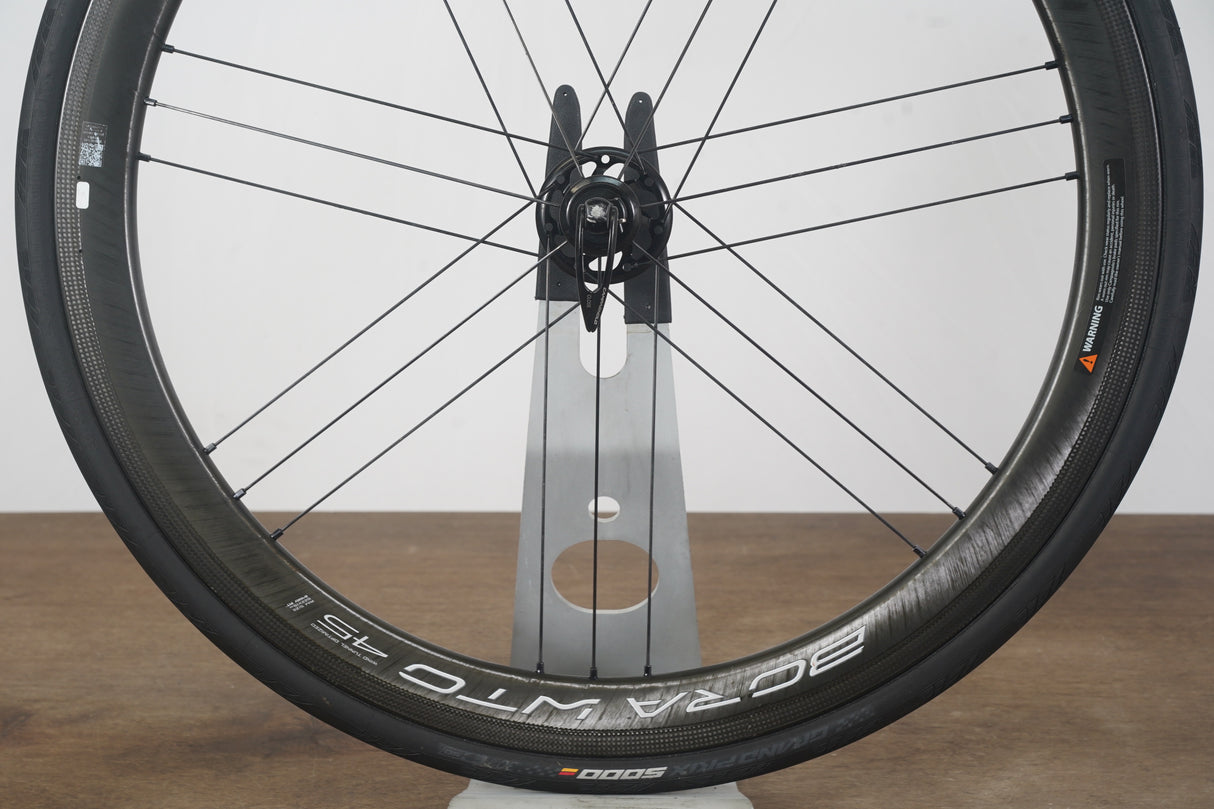 Campagnolo Bora WTO 45 Carbon Tubeless Rim Wheelset Campagnolo 11 Speed
