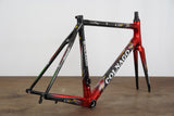 54s Colnago C60 Art Decor Carbon Rim Brake Road Frameset