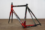 54s Colnago C60 Art Decor Carbon Rim Brake Road Frameset