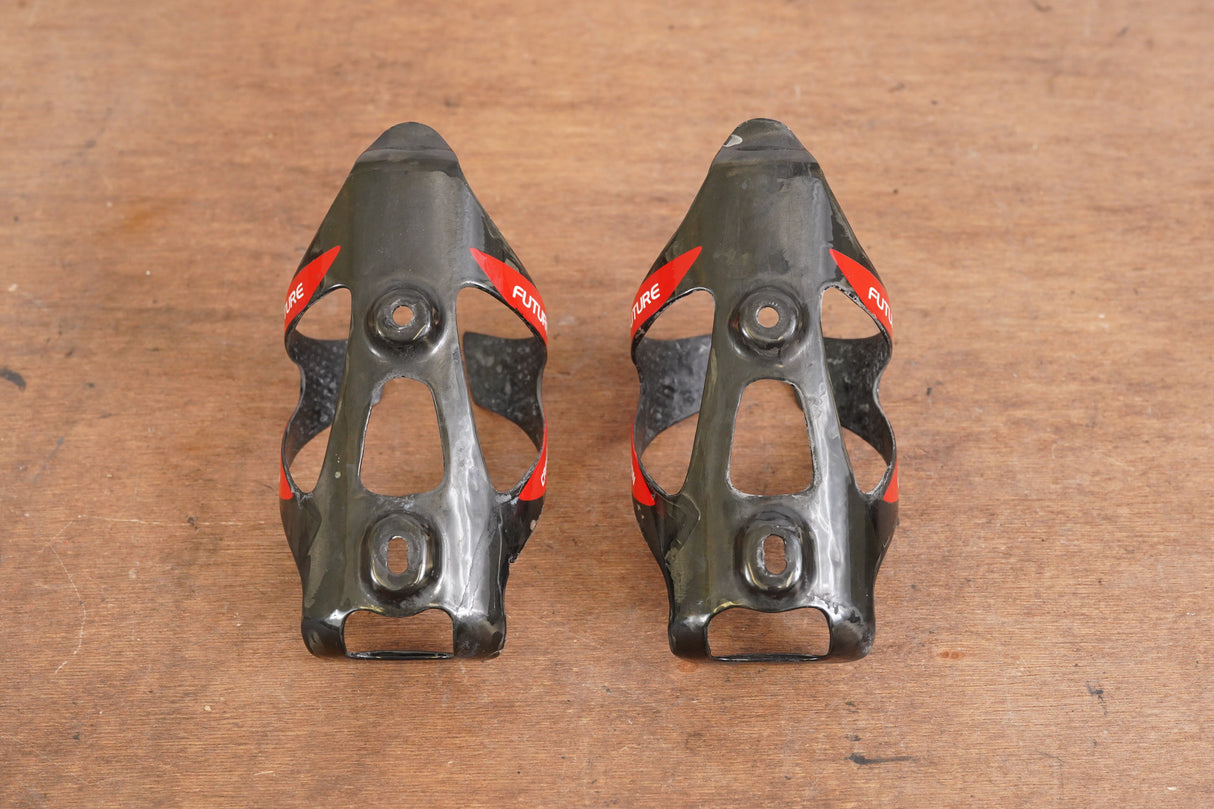 (2) Future Carbon Water Bottle Cages 51g