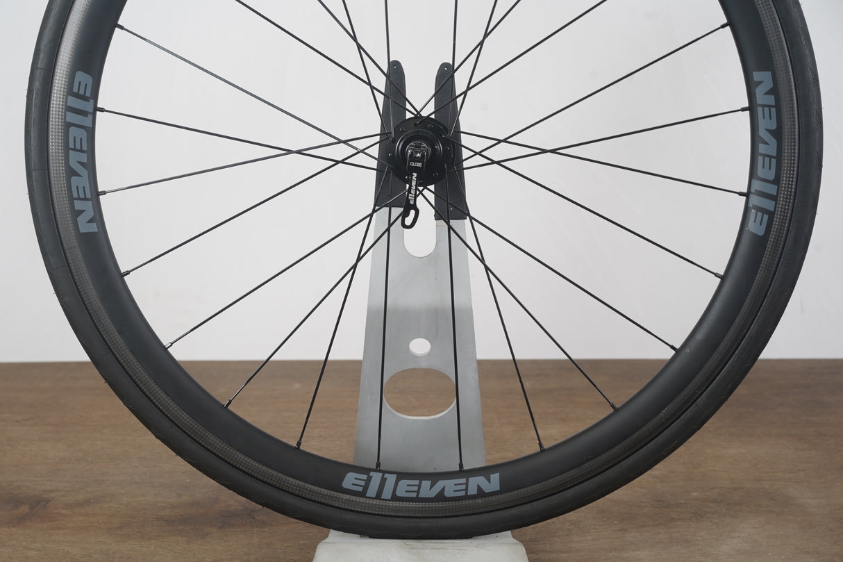 e11even 38mm Carbon Clincher Rim Brake Road Wheelset 11 Speed