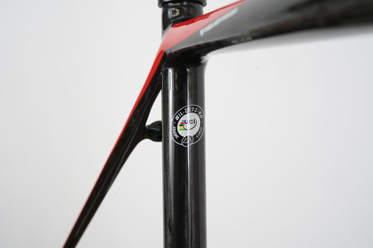S (Small) Wilier Triestina Zero 7 Carbon Rim Brake Road Frameset Zero.7