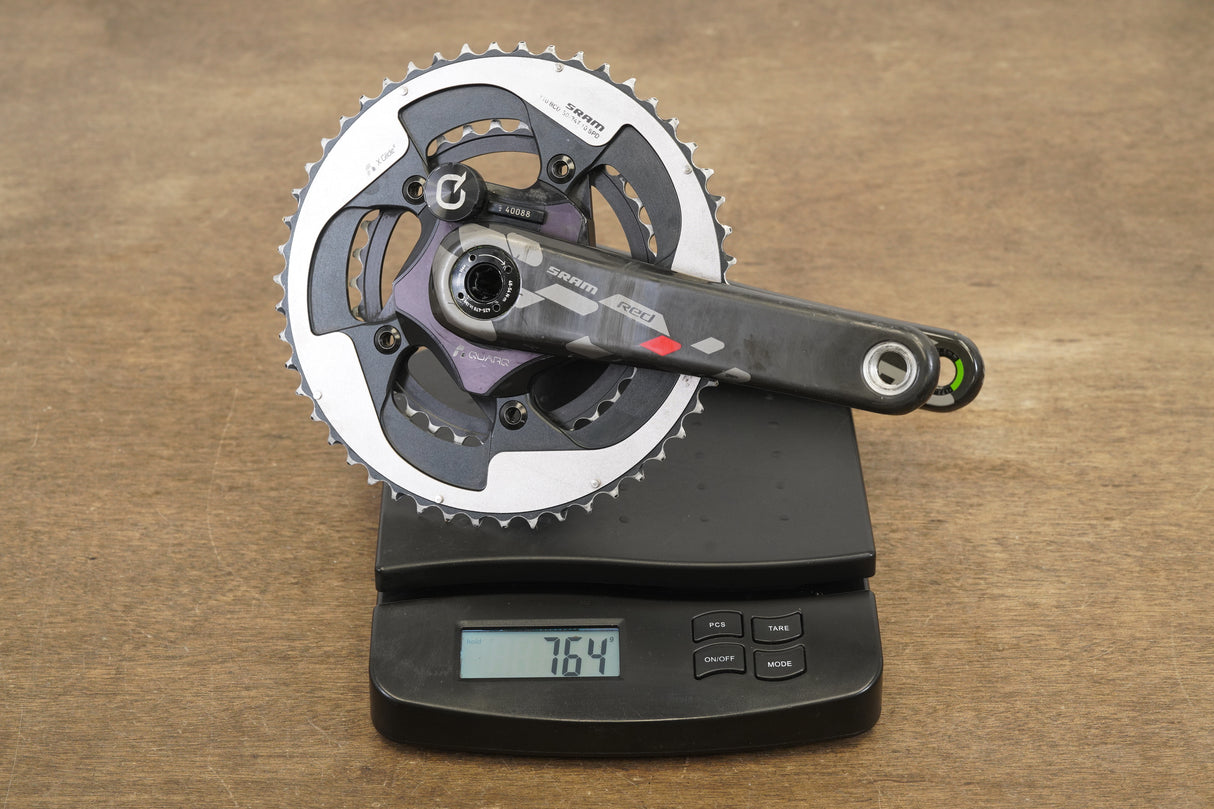 172.5mm 50/34T BB30 SRAM Red Quarq DZero Power Meter Crankset