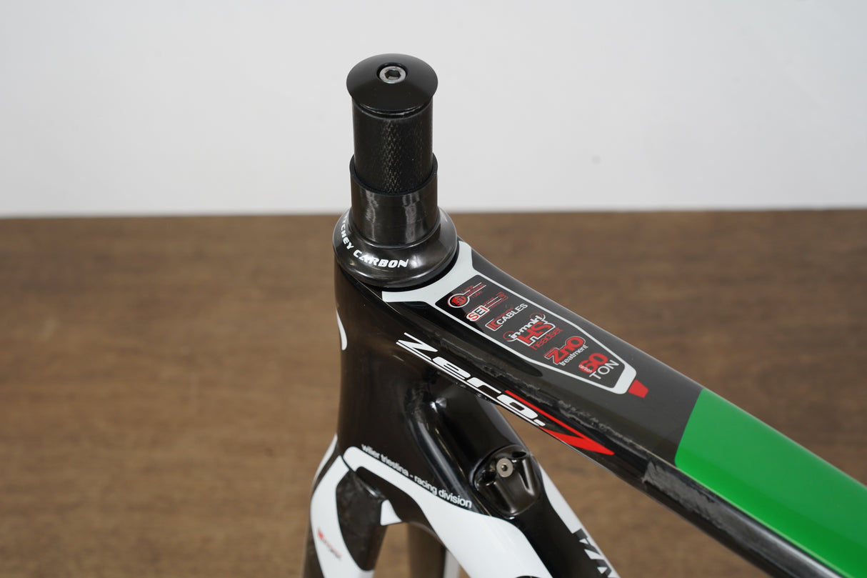 S (Small) Wilier Triestina Zero 7 Carbon Rim Brake Road Frameset Zero.7