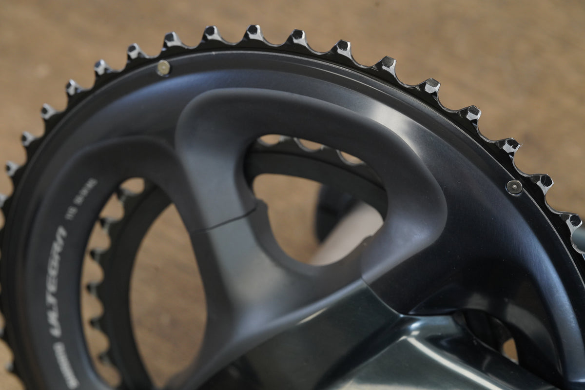 170mm 50/34T Shimano Ultegra FC-R8000 11 Speed Crankset 8000 686g
