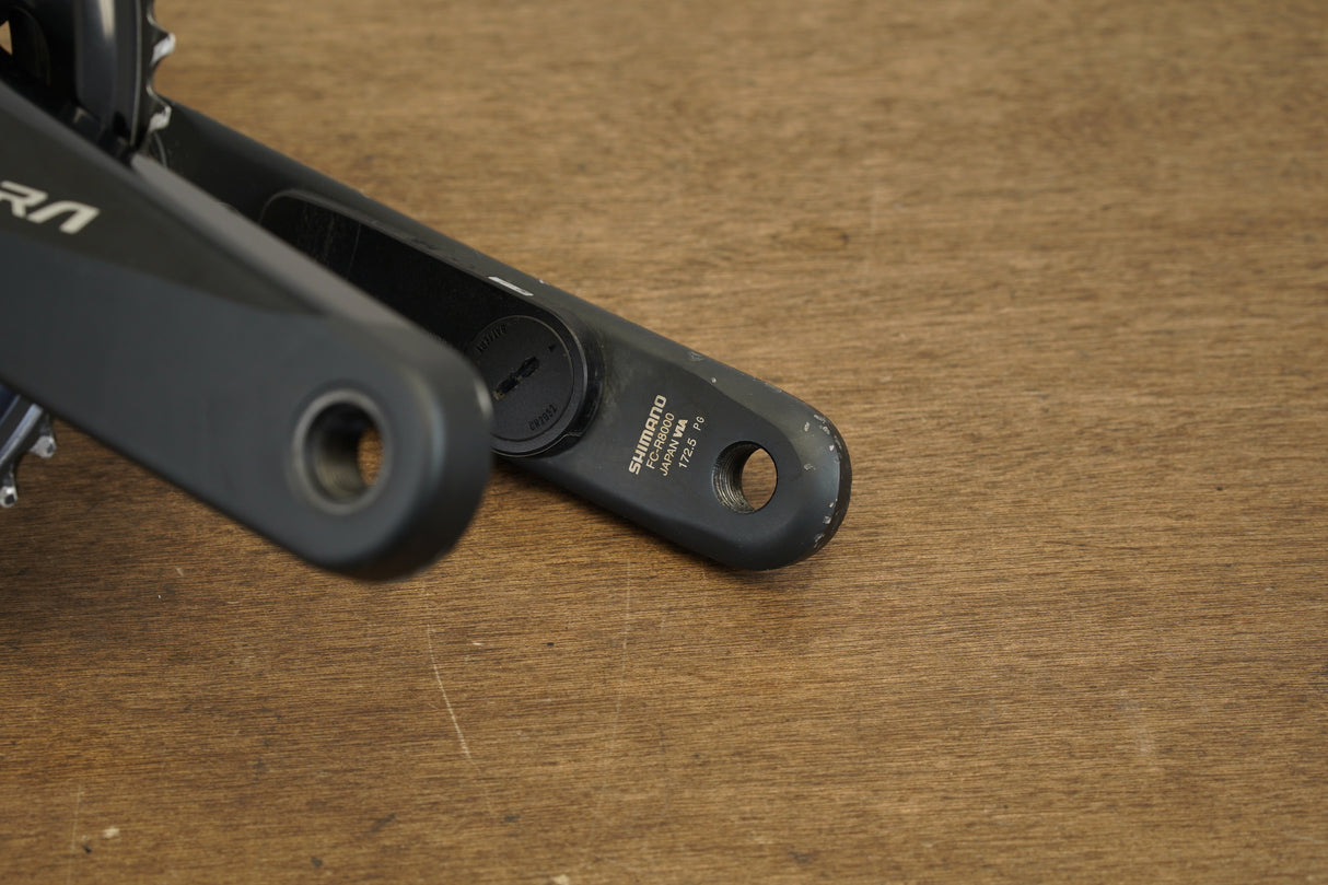 172.5mm 50/34T Shimano Ultegra FC-R8000 Pioneer Power Meter Crankset