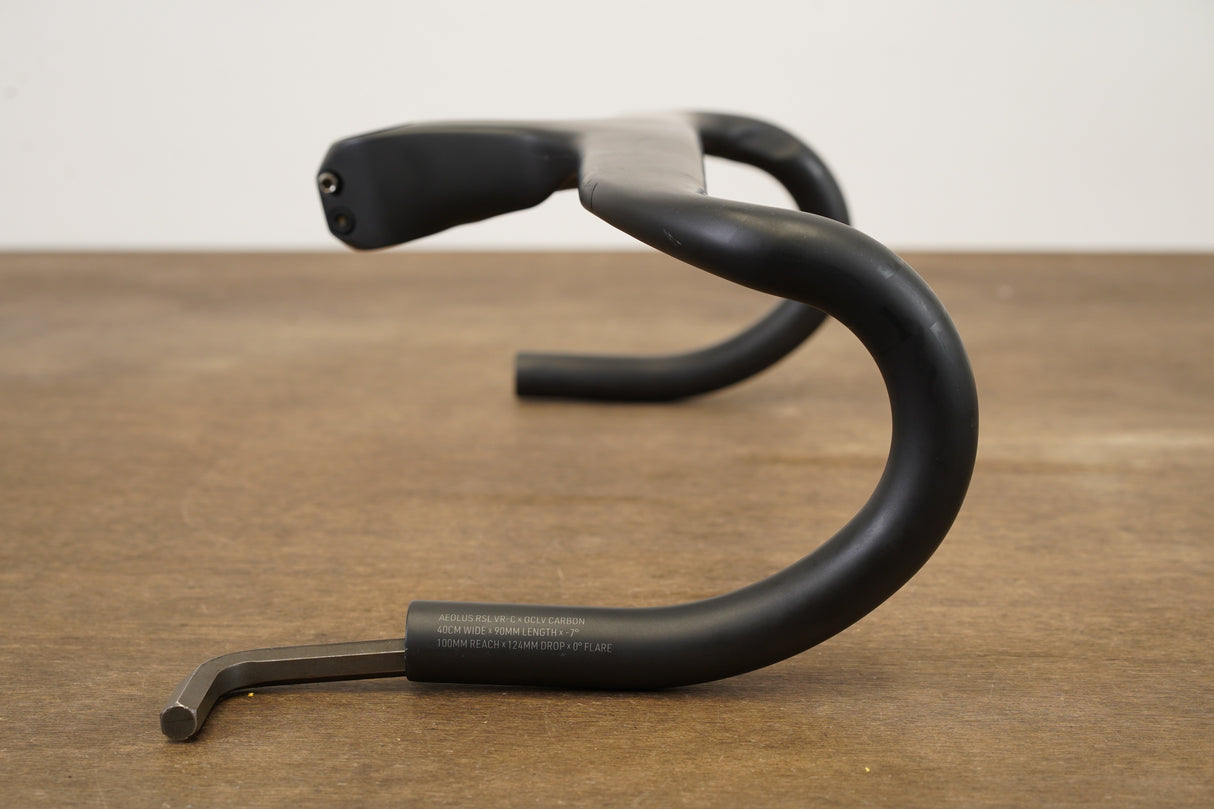 40cm 90mm Bontrager Aeolus RSL VR-C Carbon Barstem Handlebar 1 1/8"