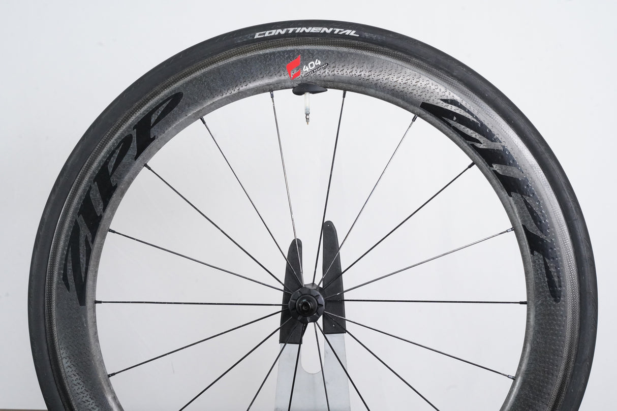 Zipp 404 Firestrike Cognition Carbon Clincher Rim Brake Wheelset 11 Speed