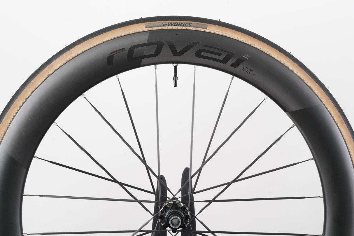 Roval Rapide Sprint CLX Carbon Tubeless Disc Brake Wheelset SRAM XDR 12 Speed