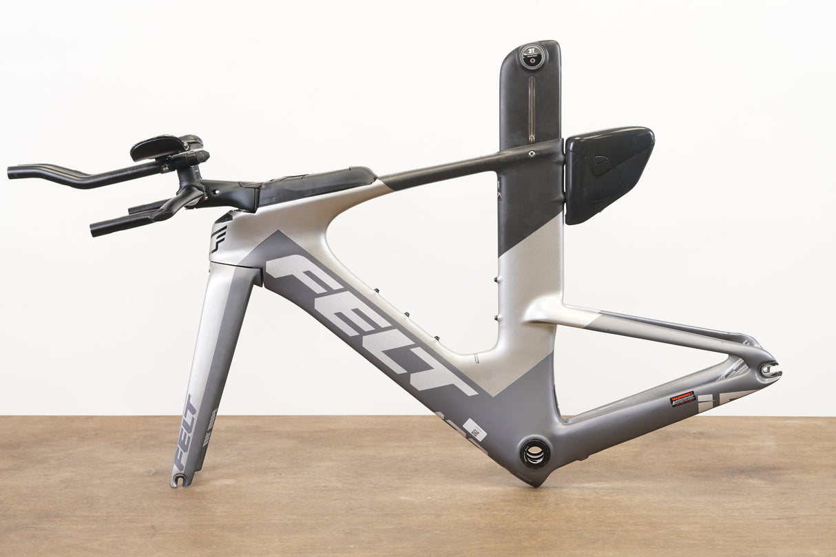 51cm Felt IA10 Carbon Aero Rim TT Triathlon Frameset IA + Cockpit