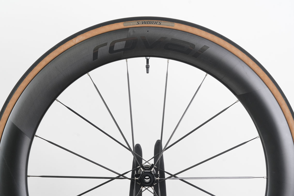 Roval Rapide Sprint CLX Carbon Tubeless Disc Brake Wheelset SRAM XDR 12 Speed