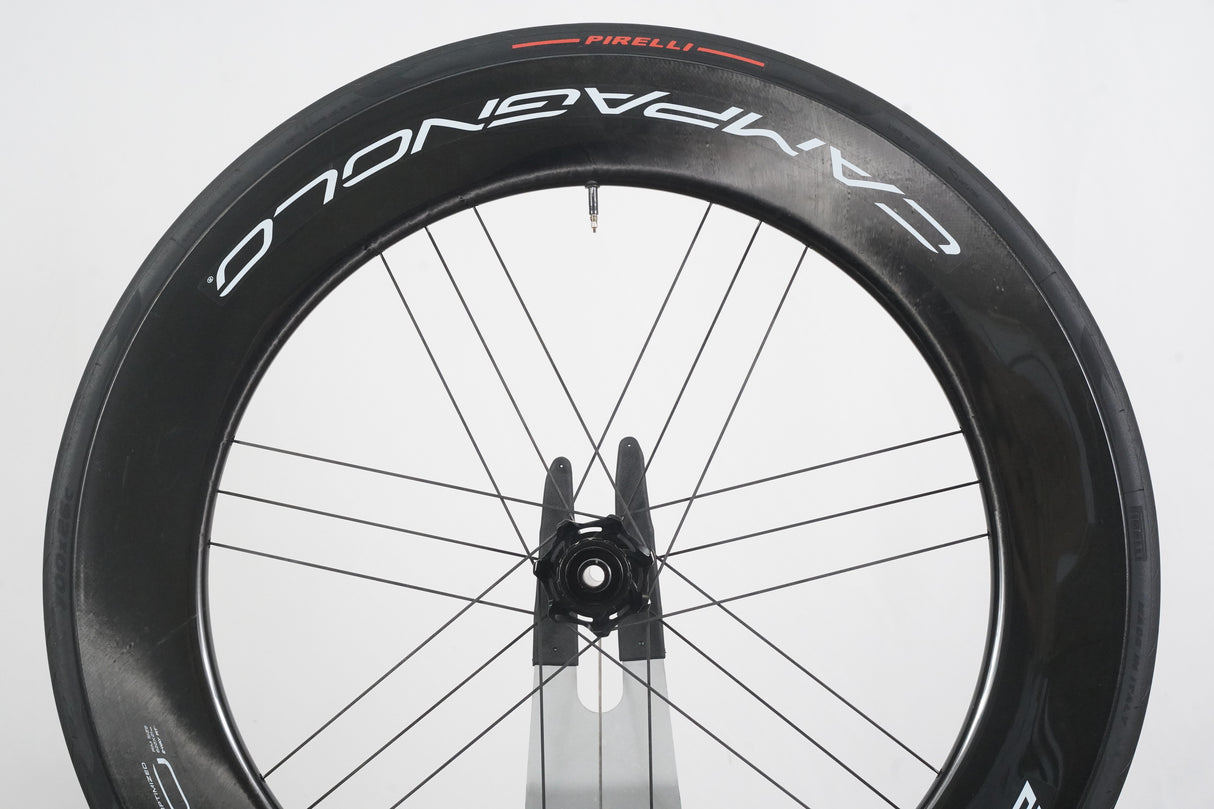 FRONT Campagnolo Bora Ultra WTO 80 Carbon Tubeless Clincher Disc Brake Wheel