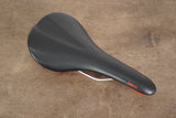 142mm (Shallow) Fabric Scoop Cr-Mo Rail Road Saddle 258g