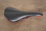 142mm (Shallow) Fabric Scoop Cr-Mo Rail Road Saddle 258g