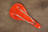142mm (Shallow) Fabric Scoop Cr-Mo Rail Road Saddle 258g