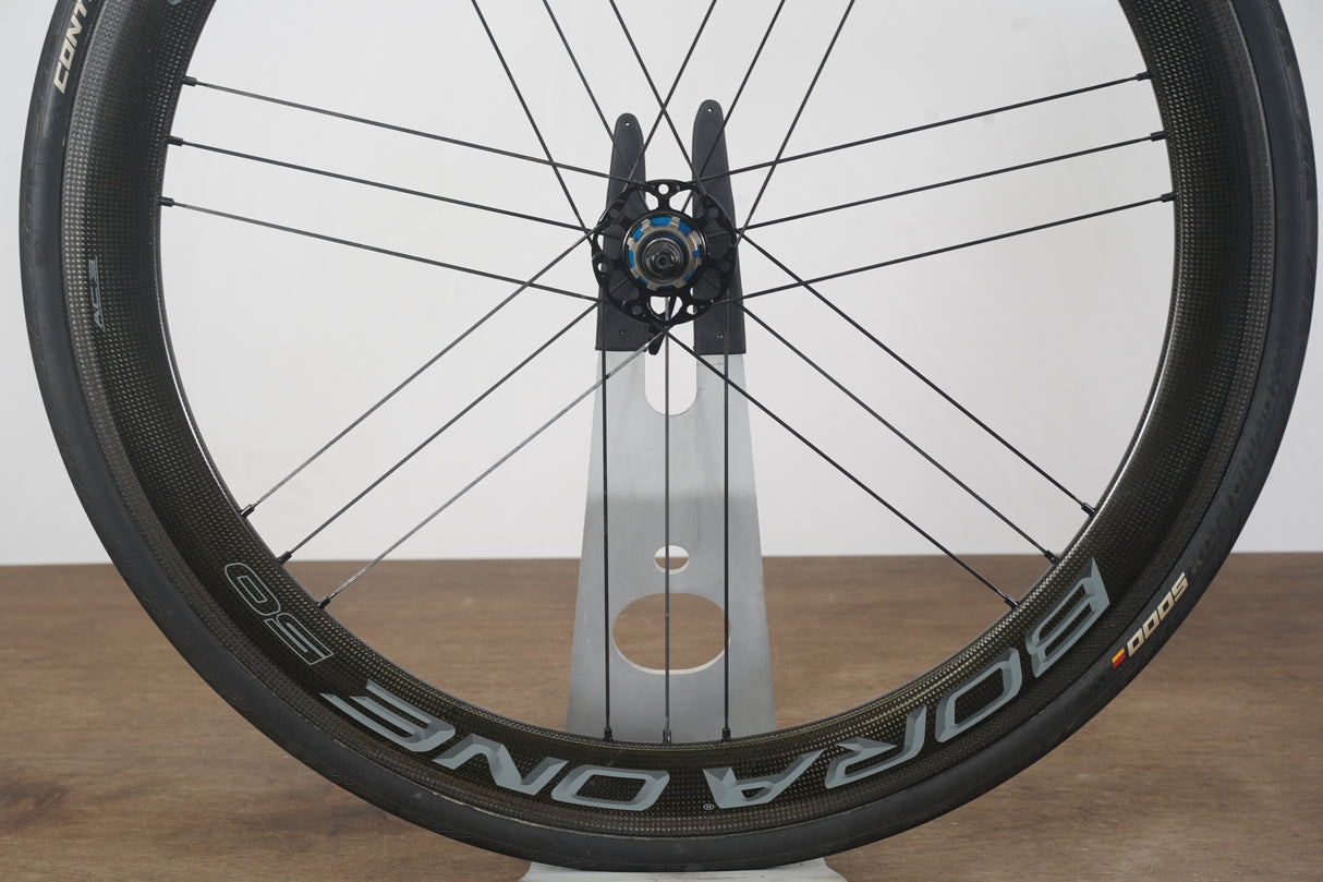 Campagnolo Bora One 50 Carbon Tubeless Clincher Rim Brake Wheelset 11 Speed