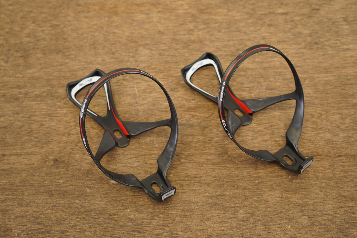 (2) Elite Leggero Carbon Water Bottle Cages 30g
