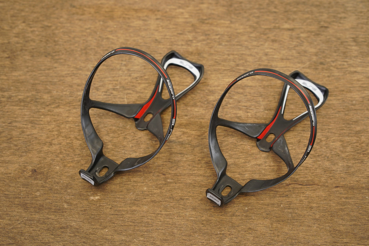(2) Elite Leggero Carbon Water Bottle Cages 30g