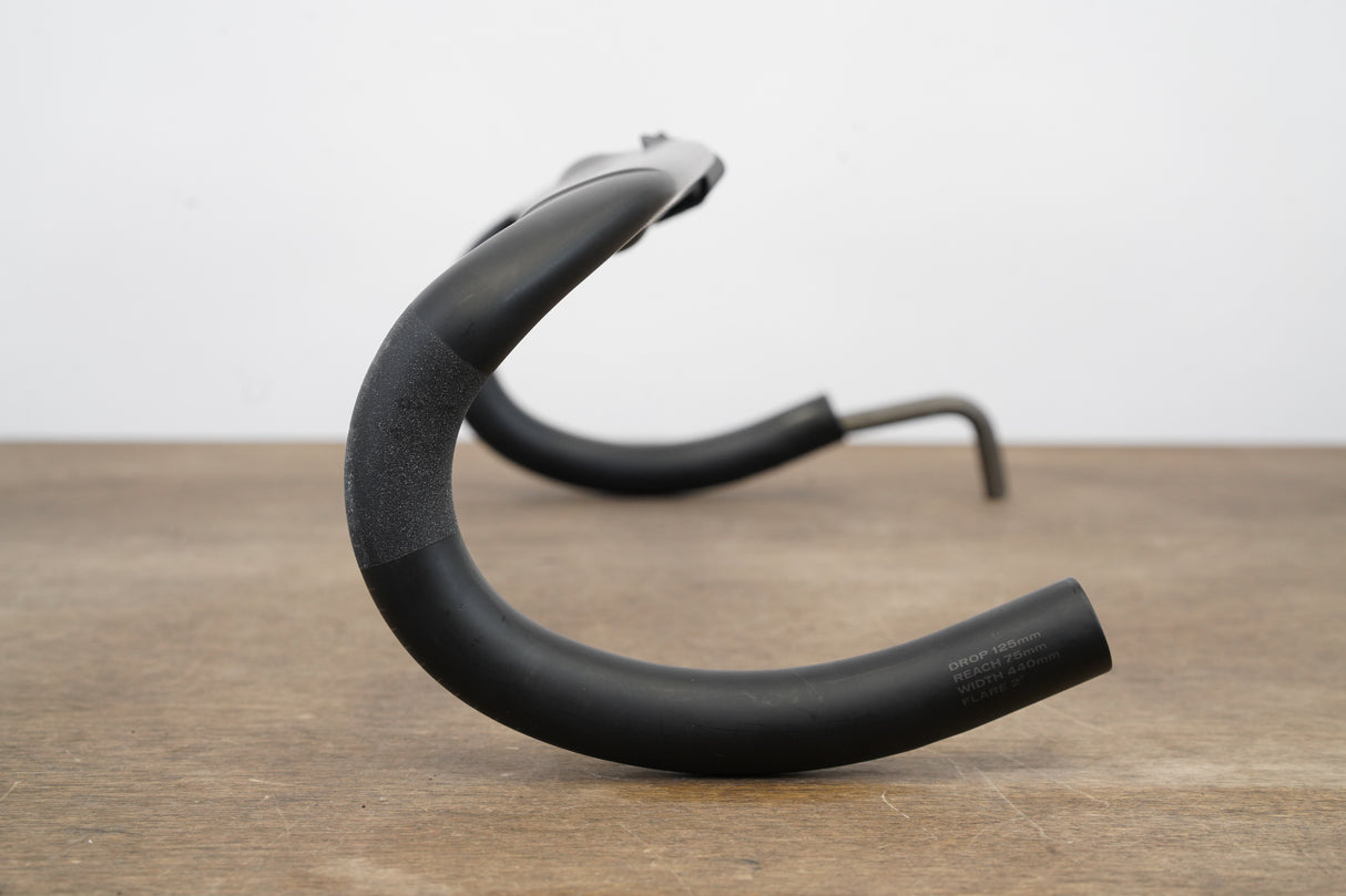 44cm Roval Rapide Carbon Aero Compact Road Handlebar 31.8mm