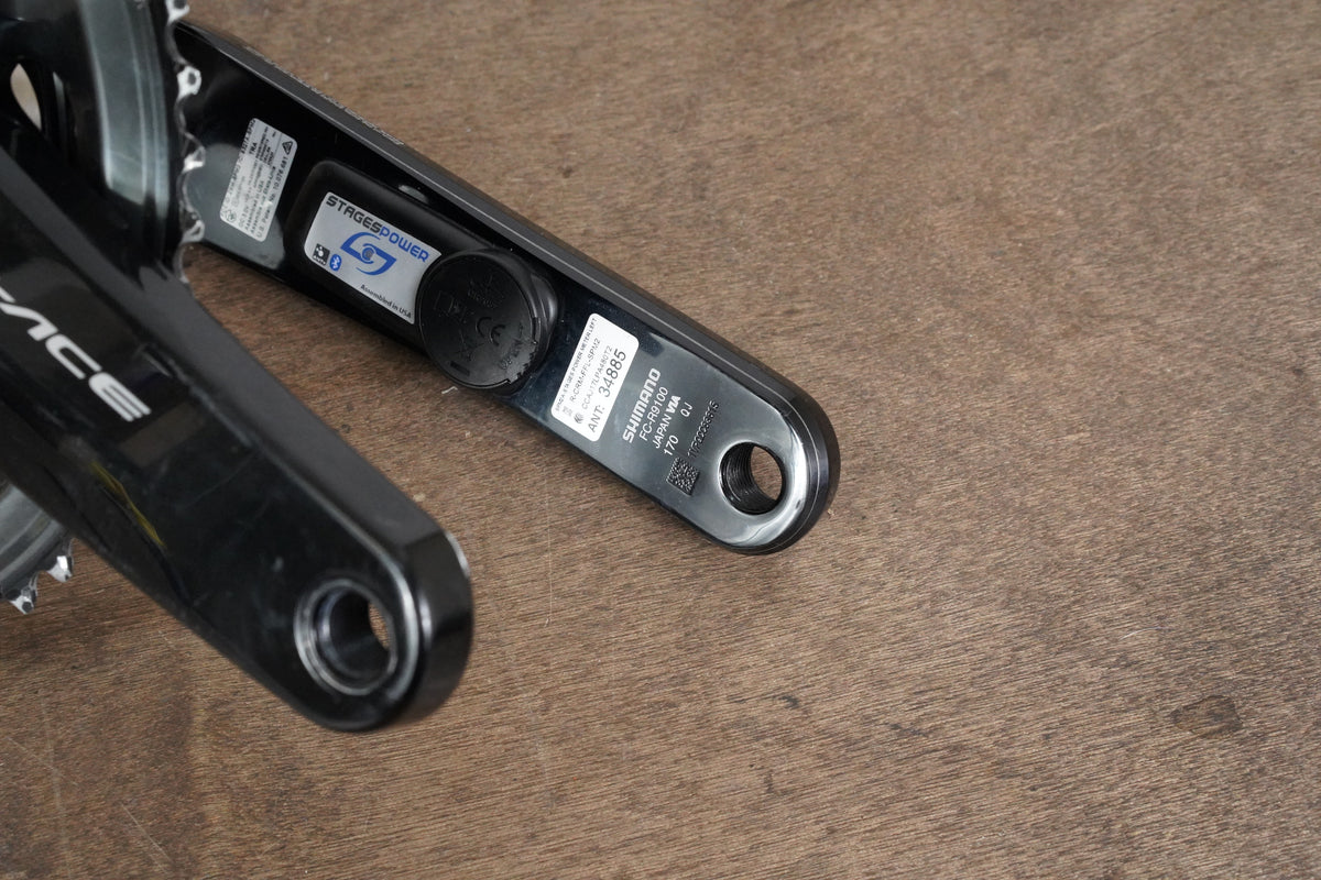 170mm 52/36T Dura-Ace FC-R9100 Stages Dual Sided Power Meter