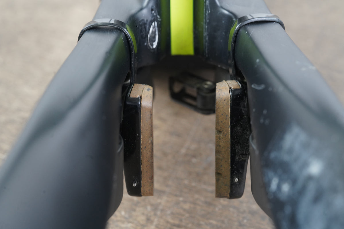 56cm Cannondale Slice RS Carbon Rim Brake TT Triathlon Frameset + Cockpit + Calipers