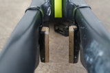 56cm Cannondale Slice RS Carbon Rim Brake TT Triathlon Frameset + Cockpit + Calipers