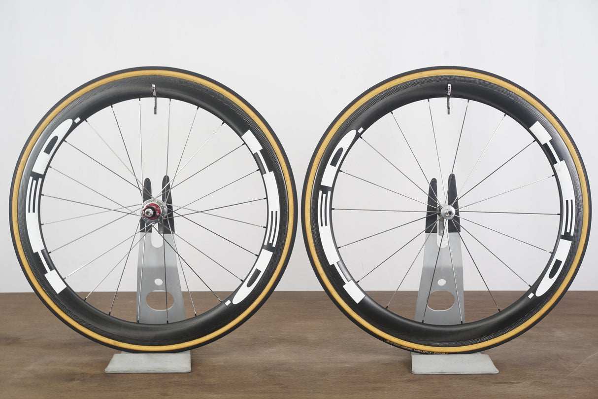 HED Stinger 4 Carbon Tubular Rim Brake Wheelset Campagnolo 11 Speed