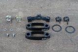 56cm Cannondale Slice RS Carbon Rim Brake TT Triathlon Frameset + Cockpit + Calipers