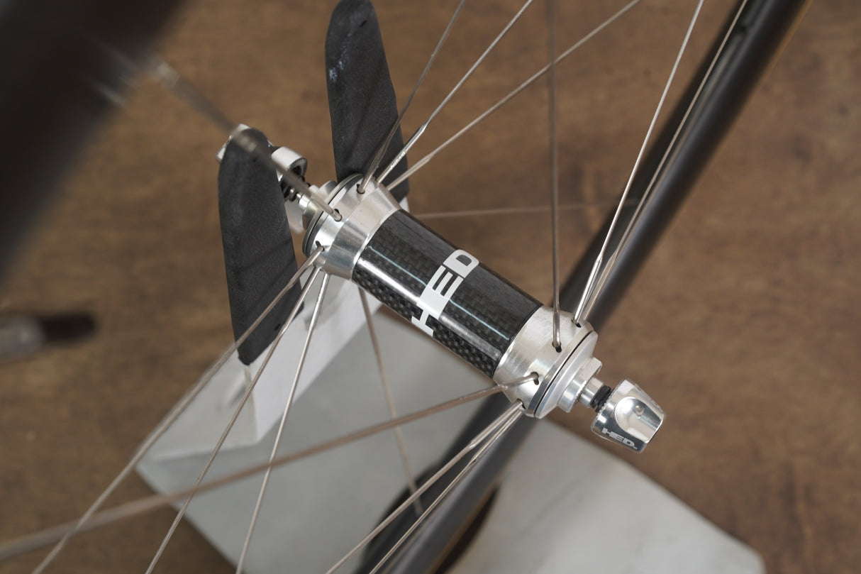 HED Stinger 4 Carbon Tubular Rim Brake Wheelset Campagnolo 11 Speed