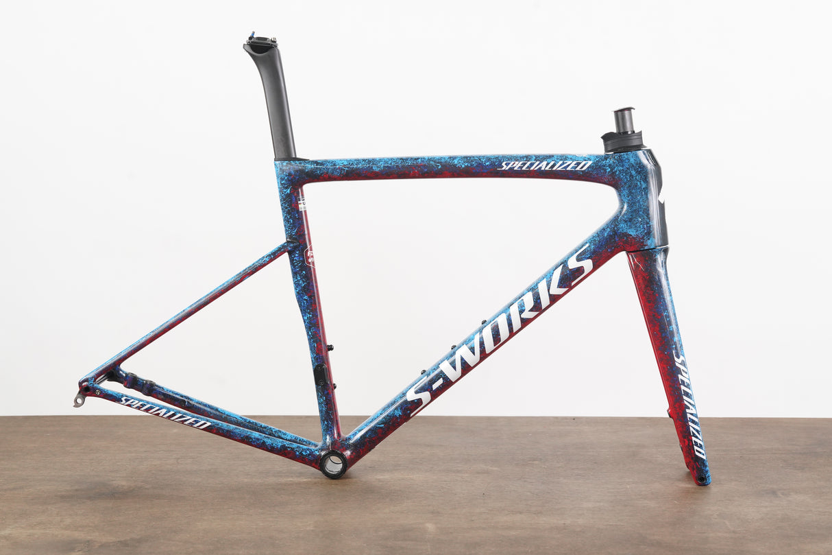 2024 56cm Specialized S-WORKS Tarmac SL8 FDJ-Suez Team Carbon Disc Frameset