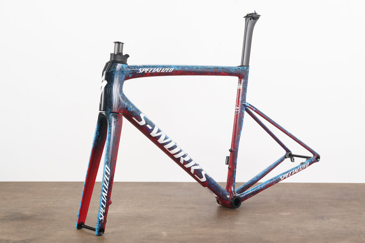 2024 56cm Specialized S-WORKS Tarmac SL8 FDJ-Suez Team Carbon Disc Frameset
