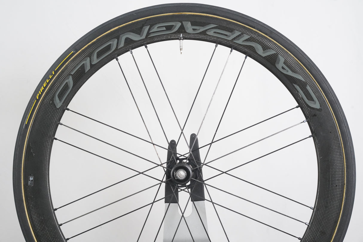 Campagnolo Bora One 50 Carbon Tubular Disc Brake Wheelset Campagnolo 11 Speed