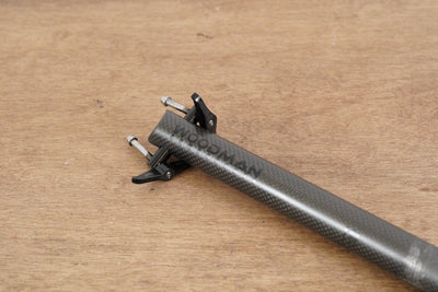 27.2mm Woodman Componets Carbon 0 Setback Road Seatpost 128g