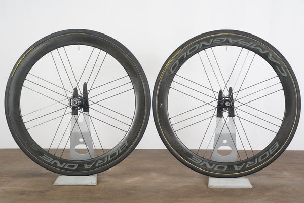 Campagnolo BORA ONE 50　ダークラベル Campagnolo Bora One 50 Carbon Tubular Disc Brake Wheelset
