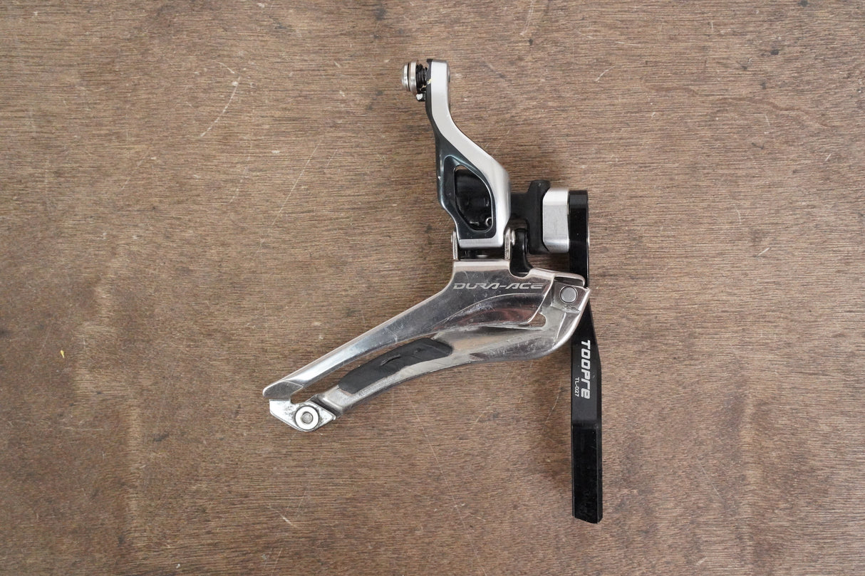 Shimano Dura-Ace FD-9000 Mechanical Braze-On Front Derailleur + Chain Catcher