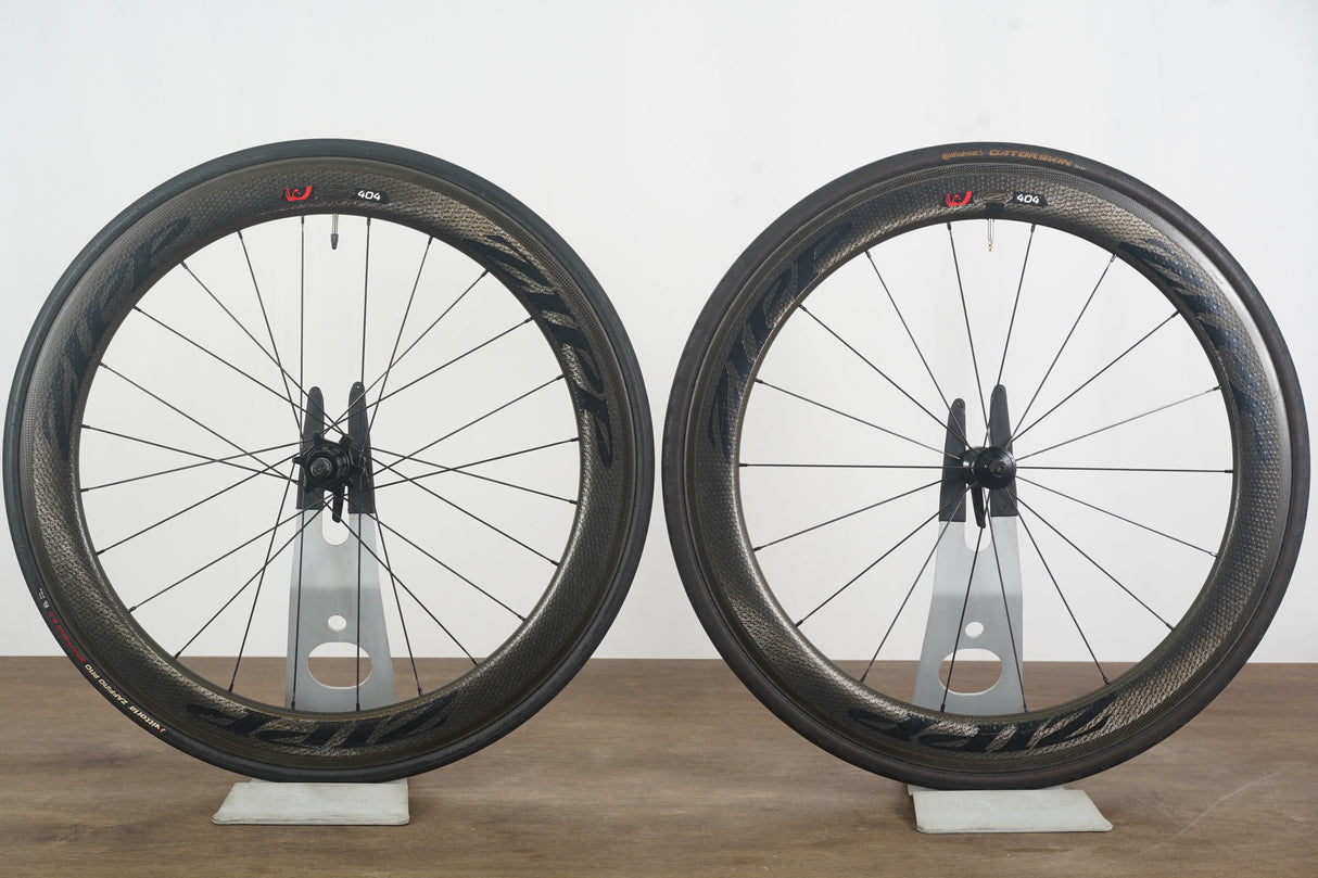 Zipp 404 Firecrest 77/177 Carbon Clincher Rim Brake Wheelset 11 Speed