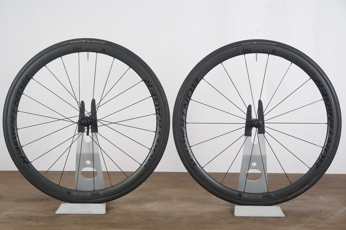 Bontrager Aeolus Pro 3 TLR Carbon Tubeless Clincher Rim Brake Wheelset 11 Speed