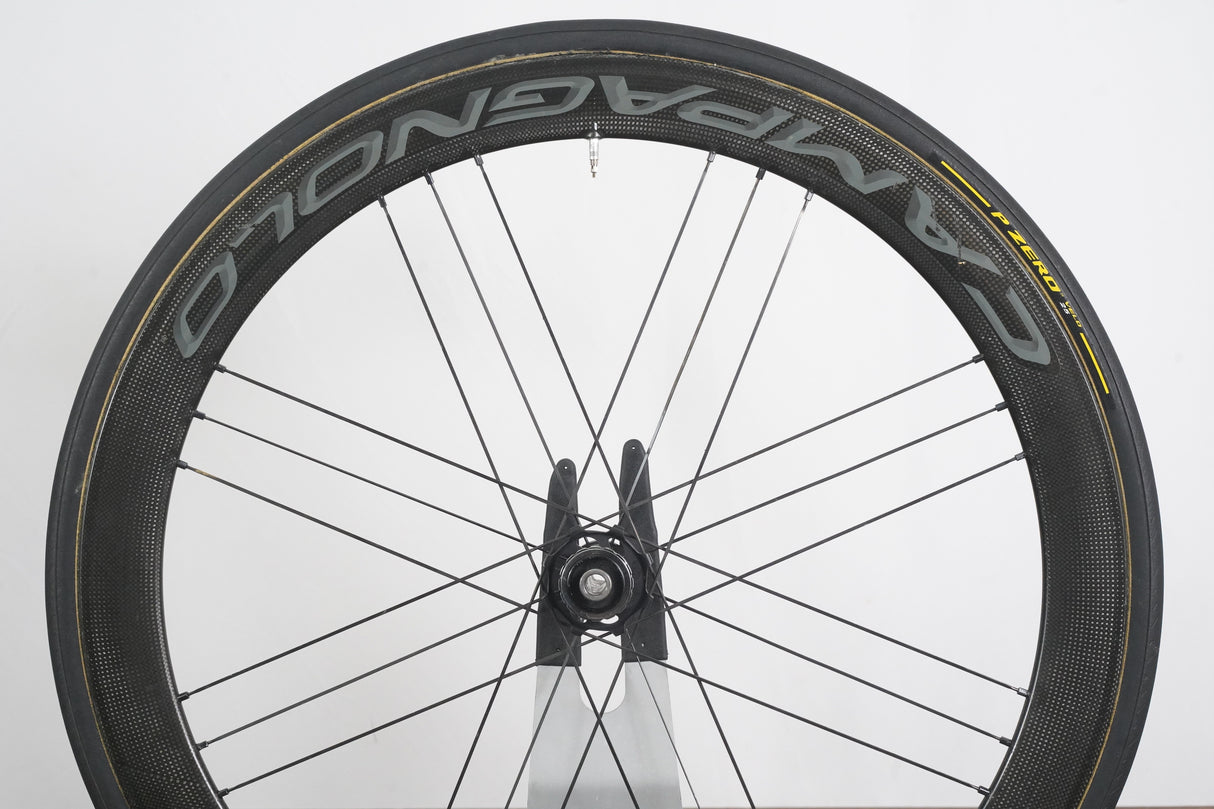 Campagnolo Bora One 50 Carbon Tubular Disc Brake Wheelset Campagnolo 11 Speed