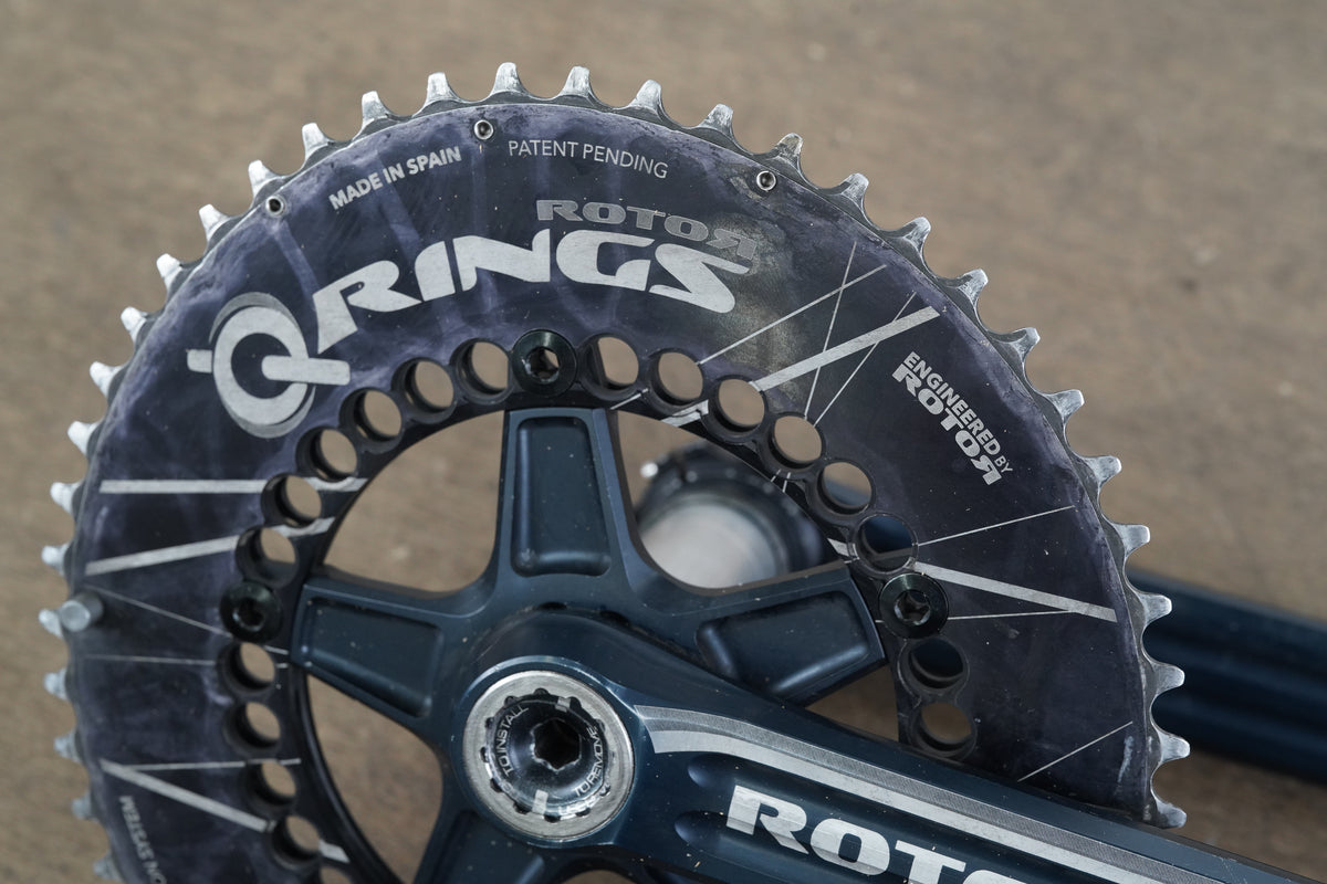 172.5mm 54/40T BB30 Rotor 3D+ QRings Cervelo Road Crankset 682g
