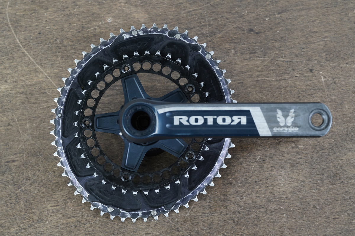 172.5mm 54/40T BB30 Rotor 3D+ QRings Cervelo Road Crankset 682g