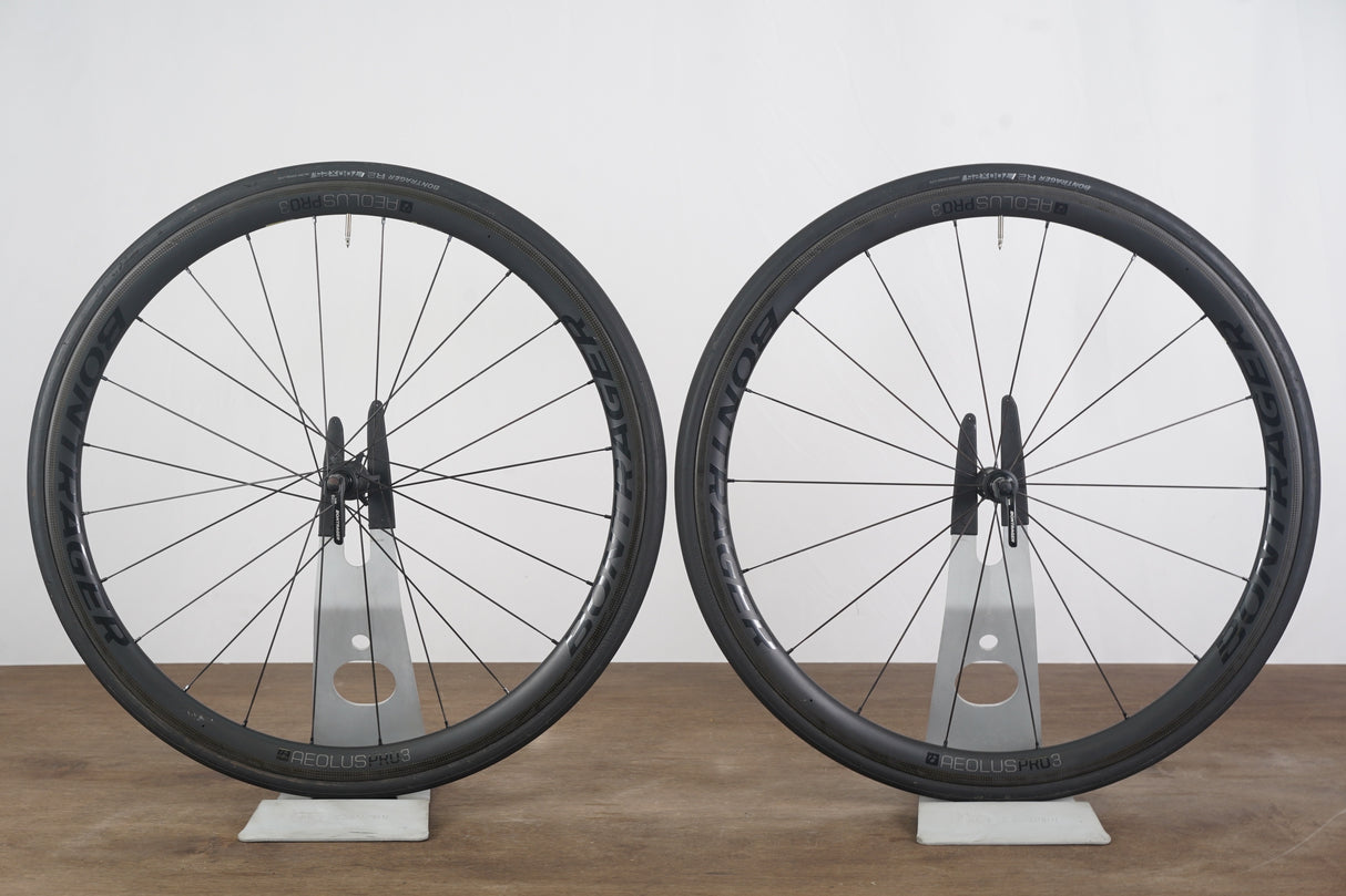 Bontrager Aeolus Pro 3 TLR Carbon Tubeless Clincher Rim Brake Wheelset 11 Speed