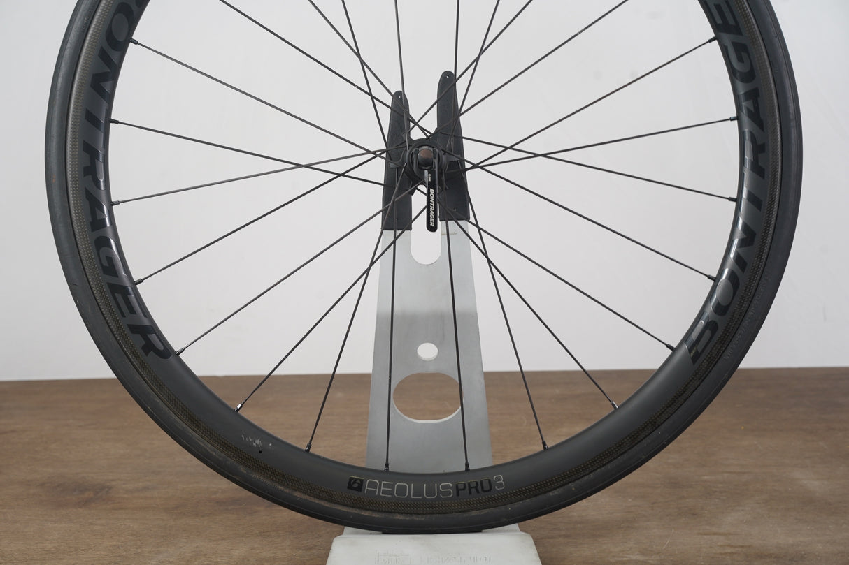 Bontrager Aeolus Pro 3 TLR Carbon Tubeless Clincher Rim Brake Wheelset 11 Speed