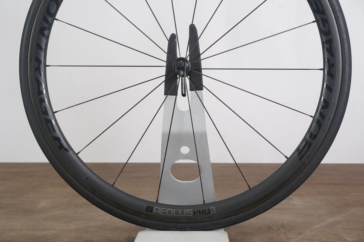 Bontrager Aeolus Pro 3 TLR Carbon Tubeless Clincher Rim Brake Wheelset 11 Speed