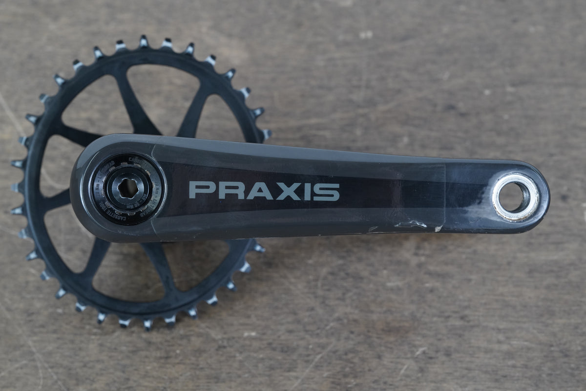 172.5mm 36T M30 Praxis Works Zayante Carbon Road Crankset 487g