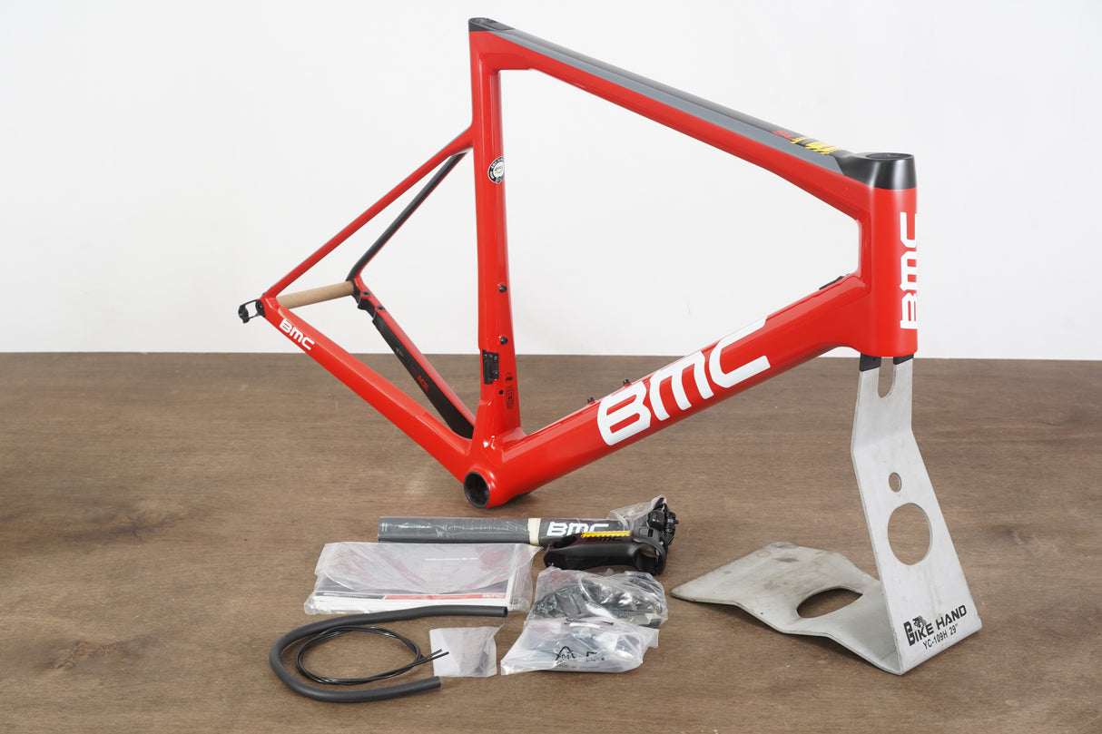 NEW 2019 58cm BMC Teammachine SLR01 Disc Mod Team Frame RED-WHT-BLK