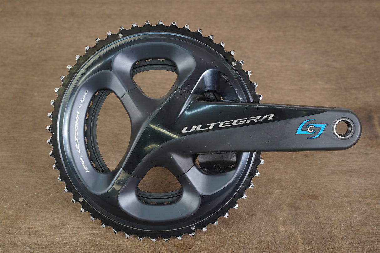 172.5mm 52/36T Shimano Ultegra FC-R8000 Stages Dual Power Meter Crankset 8000