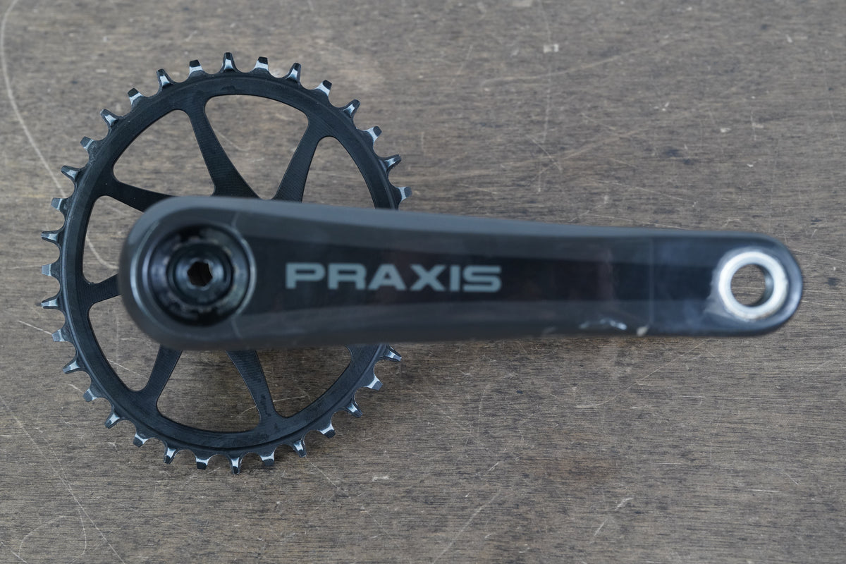 172.5mm 36T M30 Praxis Works Zayante Carbon Road Crankset 487g